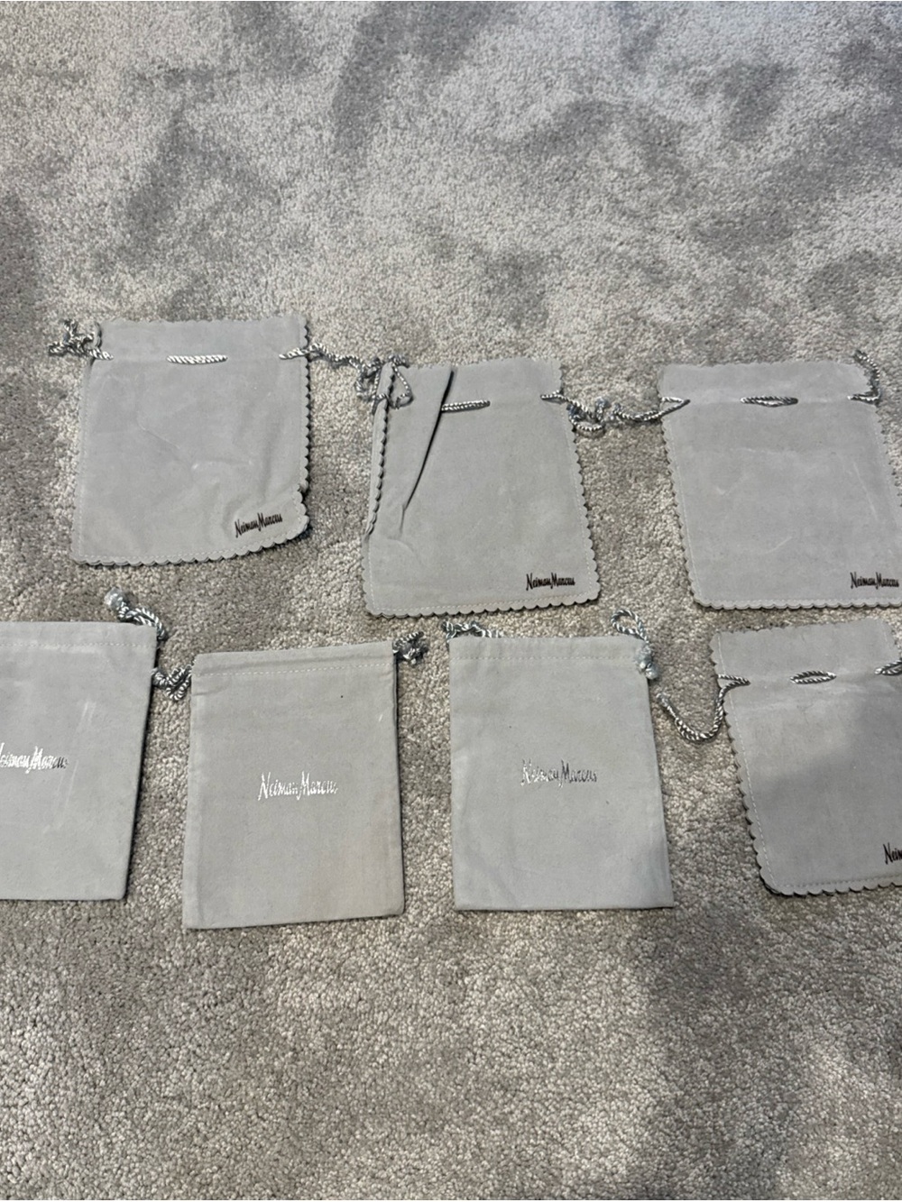 Neiman Marcus Jewelry Bag Lot Of 7